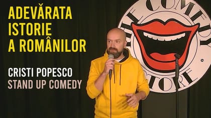 Miniatura clipului Cristi Popesco - Adevarata istorie a romanilor | Stand up comedy