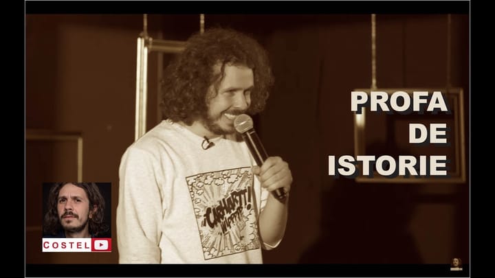 Miniatura clipului COSTEL | Profa de istorie | Stand-up comedy