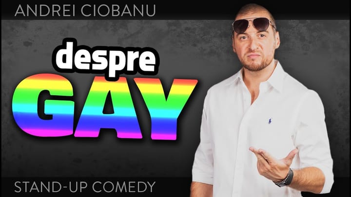 Miniatura clipului ANDREI CIOBANU - DESPRE GAY (stand-up comedy @Club 99)