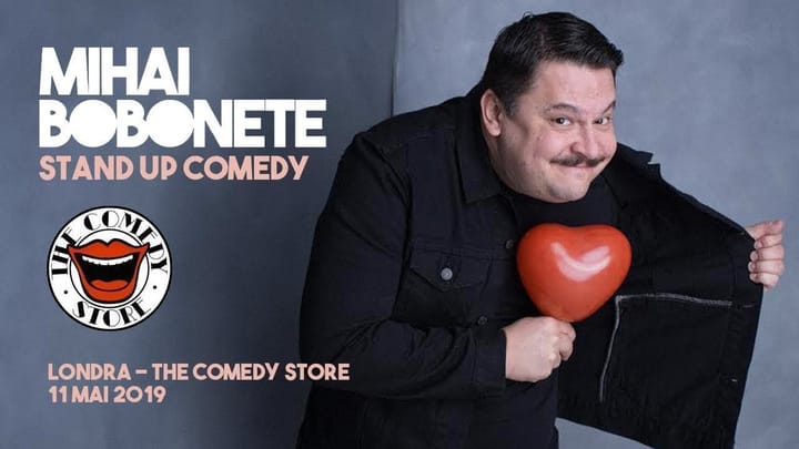 Miniatura clipului Mihai Bobonete - The Comedy Store (Londra show integral stand up 2019). Lasa un like s-un comment!