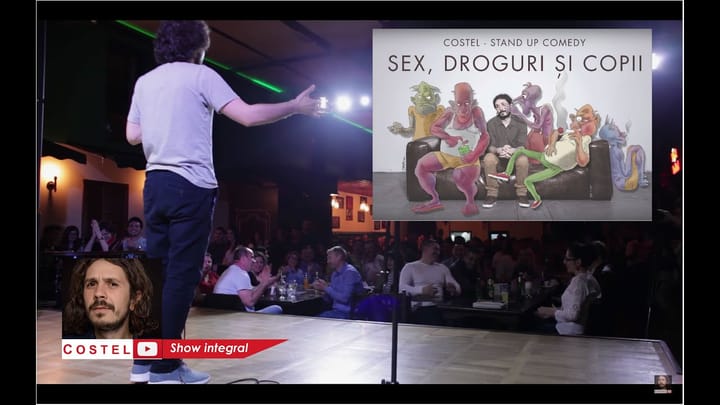 Miniatura clipului Sex, droguri si copii (show integral) - Costel Stand-up Comedy