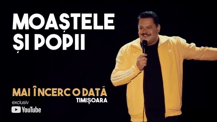 Miniatura clipului Mihai Bobonete - Moastele si popii (stand up / Show Mai incerc o data / Timisoara)