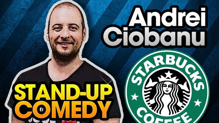 Miniatura clipului Andrei Ciobanu - Despre Starbucks (stand-up comedy @Club 99)