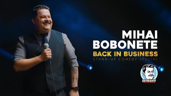 Miniatura clipului Mihai Bobonete - Back In Business ( Stand-up Comedy Full Show )