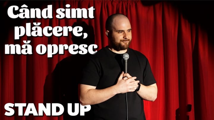 Miniatura clipului Când simt plăcere mă opresc! | STAND UP COMEDY | VICTOR BĂRA
