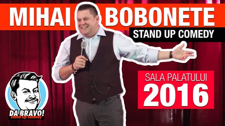 Miniatura clipului Mihai Bobonete Stand Up Comedy - Momentul meu in showul de la Sala Palatului 2016