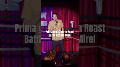 Miniatura clipului Prima glumă de la Roast Battle despre Mirel