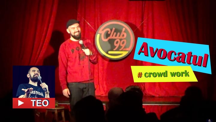 Miniatura clipului Avocatul | Crowd work | Teo Stand-Up Comedy Official