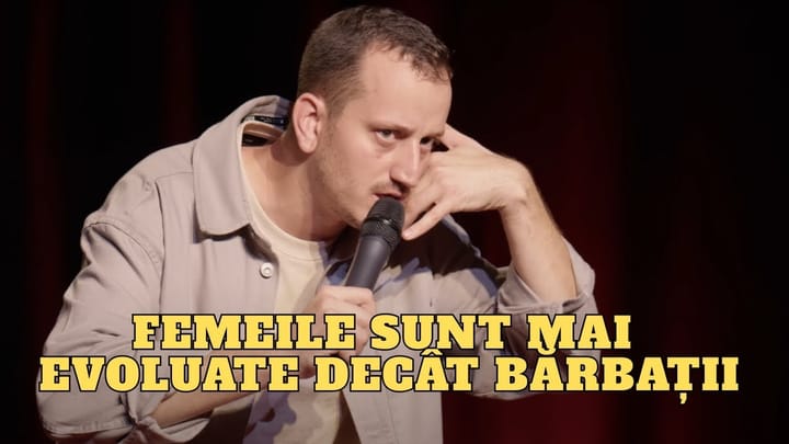 Miniatura clipului FEMEILE SUNT MAI EVOLUATE DECAT BARBATII | Stand Up Comedy | Mane Voicu