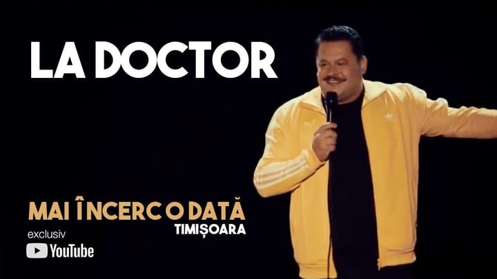 Miniatura clipului Mihai Bobonete - La doctor (stand up / show Mai încerc o dată / Timisoara)