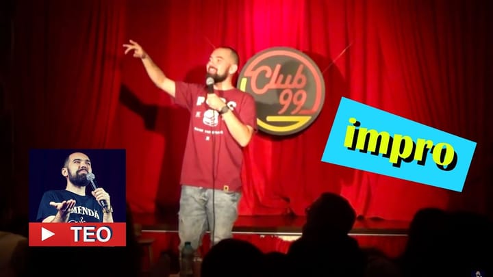 Miniatura clipului Medicina si design (show improvizat 100%) | Teo Stand-Up Comedy Official