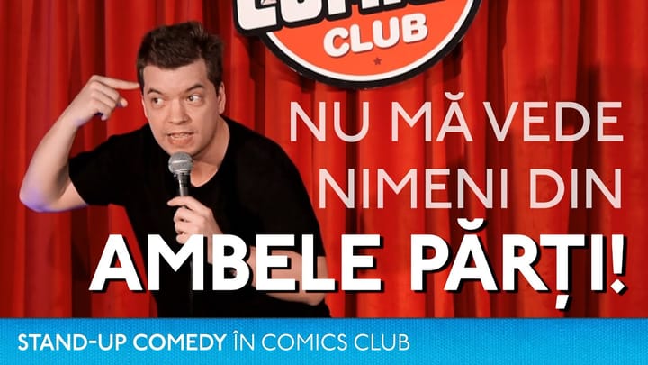 Miniatura clipului Nu mă vede nimeni din ambele părți! - TOMA Stand-up comedy