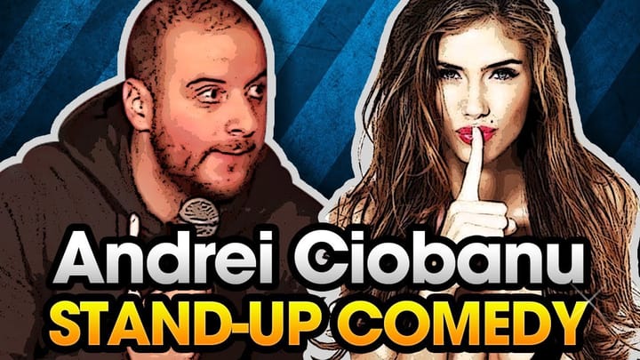 Miniatura clipului Andrei Ciobanu - Când vorbești prea mult (stand-up comedy @Club 99)