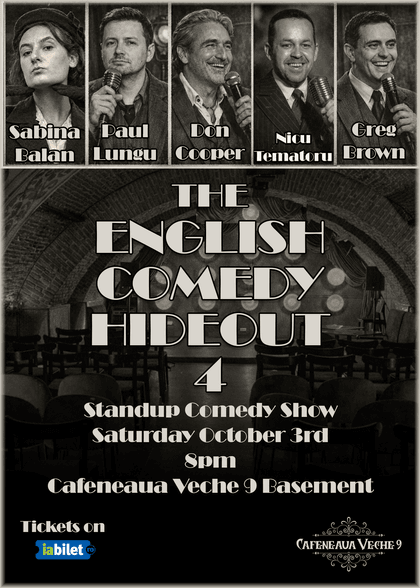 Afișul pentru The English Comedy Hideout 4
