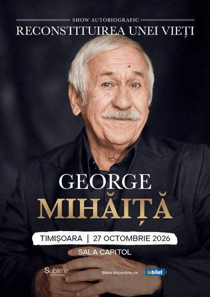 Afișul pentru George Mihaita - RECONSTITUIREA UNEI VIETI