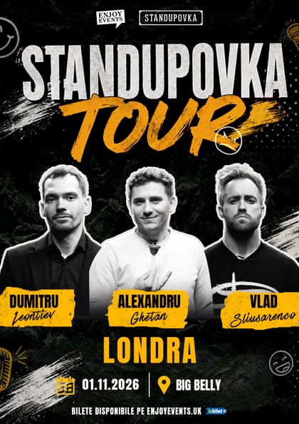 Afișul pentru Standupovka | Londra (Big belly)