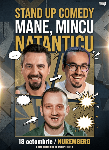 Afișul pentru Mane, Mincu & Natanticu